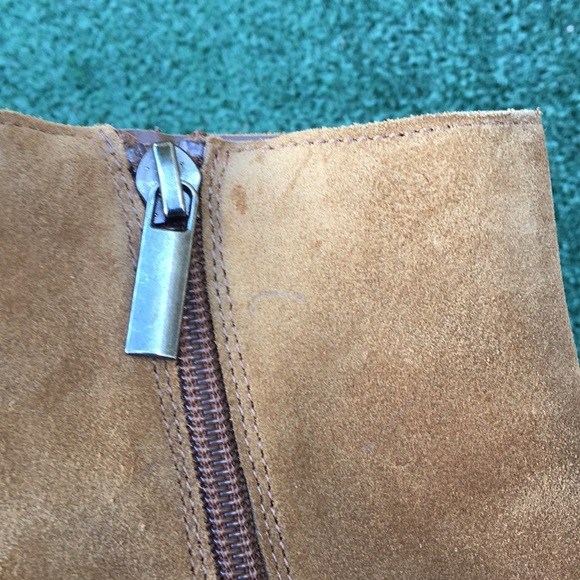 NWT Steve Madden Sloanne Platform Boot Suede Cognac 10 - Picture 13 of 16